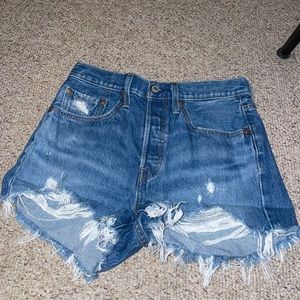 Levi’s 501 High Rise Shorts